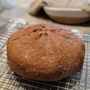 Evan's Bread - with Riggs Beer Company's American Lager